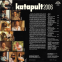 Scan přední a zadní strany obalů původních LP Katapult 2006 / Katapult 2006 anglická verze